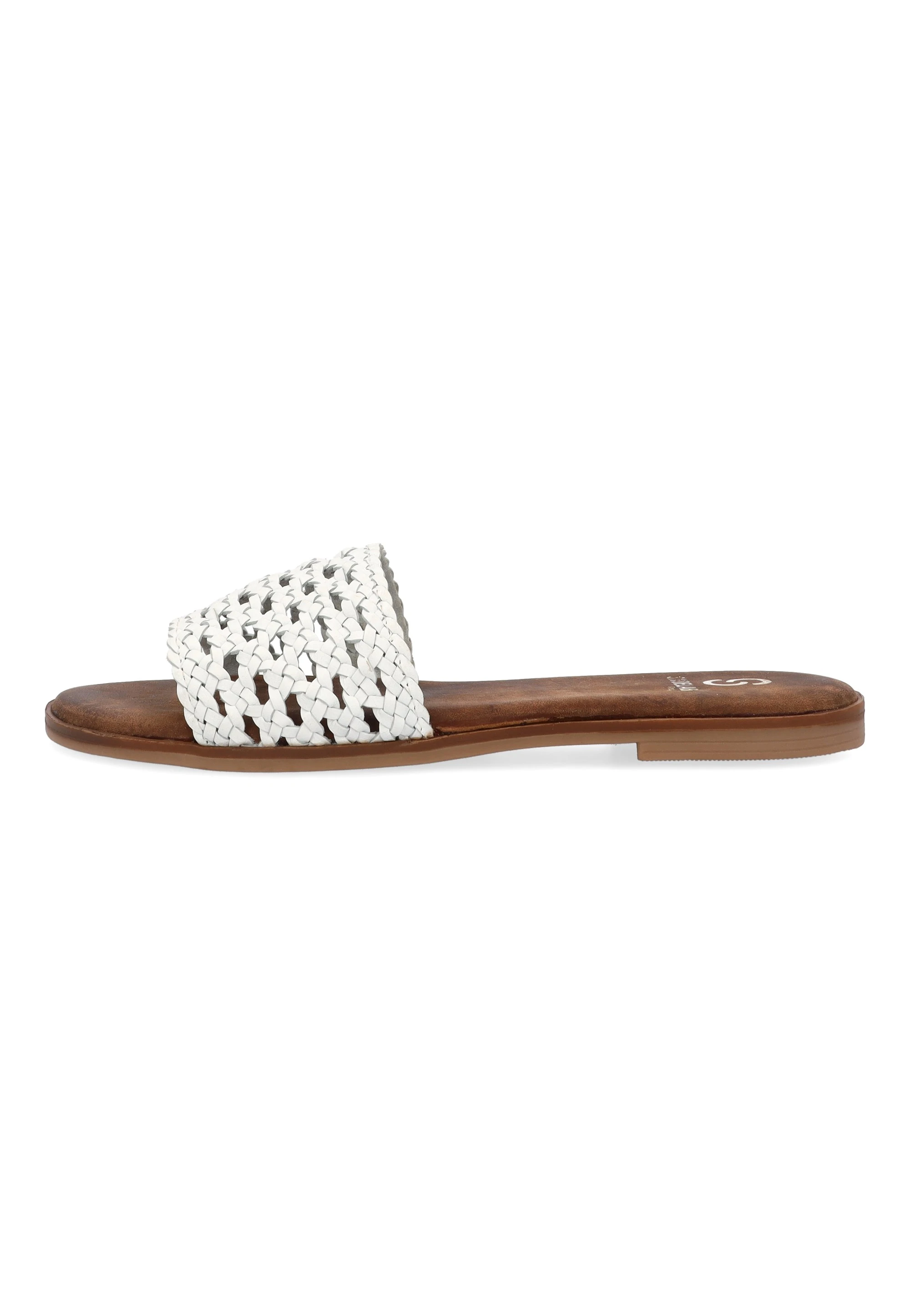 Ciabatte fasciate in pelle Shoelab donna